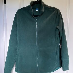 Old Navy Women’s Full Zip Green Fleece Jacket - size M